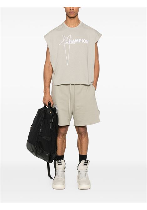 micro tatlin t shirt man pearl RICK OWENS X CHAMPION | CM01E1668 CHJG08